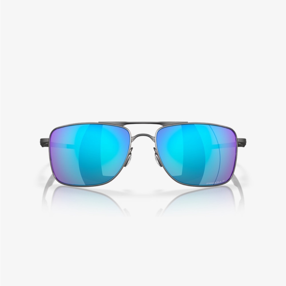 Oakley Gauge 8 Prizm Sapphire Polarized Lenses,  Matte Gunmetal Frame